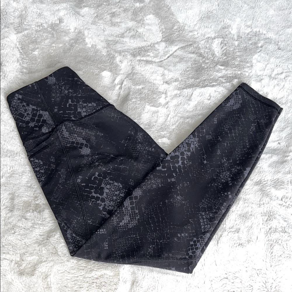 Snake print 7/8 leggings